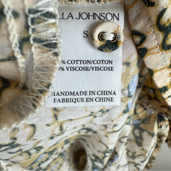 Ulla Johnson Agadir Floral Swim Coverup Dress Size Small - Picture 11 of 11